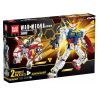 GAOMISI T3128 3128 WAR MECHA:BẢN GỐC bộ đồ chơi xếp lắp ráp ghép mô hình WARMECHA 602 khối