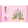 GUDI 9052A 9052B 9052C 9052D YE LUOLI MINI CASTLE 4 MÔ HÌNH bộ đồ chơi xếp lắp ráp ghép mô hình Girl Con Gái