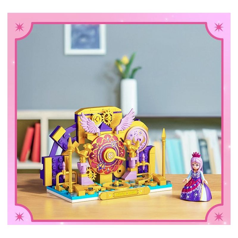 GUDI 9052A 9052B 9052C 9052D YE LUOLI MINI CASTLE 4 MÔ HÌNH bộ đồ chơi xếp lắp ráp ghép mô hình Girl Con Gái