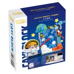 CAYI 12007 KHUNG ẢNH KHÔNG GIAN bộ đồ chơi xếp lắp ráp ghép mô hình SPACE PHOTO FRAME 284 khối