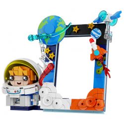 CAYI 12007 KHUNG ẢNH KHÔNG GIAN bộ đồ chơi xếp lắp ráp ghép mô hình SPACE PHOTO FRAME 284 khối