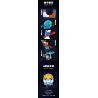 CAYI 12007 KHUNG ẢNH KHÔNG GIAN bộ đồ chơi xếp lắp ráp ghép mô hình SPACE PHOTO FRAME 284 khối