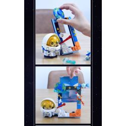 CAYI 12007 KHUNG ẢNH KHÔNG GIAN bộ đồ chơi xếp lắp ráp ghép mô hình SPACE PHOTO FRAME 284 khối