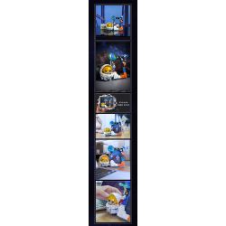 CAYI 12007 KHUNG ẢNH KHÔNG GIAN bộ đồ chơi xếp lắp ráp ghép mô hình SPACE PHOTO FRAME 284 khối