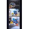 CAYI 12007 KHUNG ẢNH KHÔNG GIAN bộ đồ chơi xếp lắp ráp ghép mô hình SPACE PHOTO FRAME 284 khối
