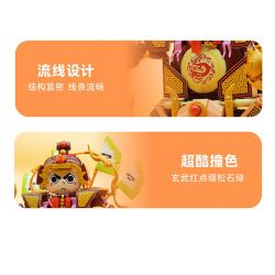 IAMBRICK 31101 THẦN CỬA bộ đồ chơi xếp lắp ráp ghép mô hình AGODOFDOOR 1052 khối