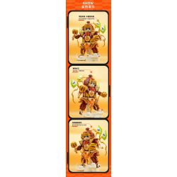 IAMBRICK 31101 THẦN CỬA bộ đồ chơi xếp lắp ráp ghép mô hình AGODOFDOOR 1052 khối