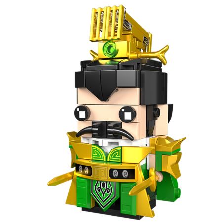 CAYI D2203B 2203B LƯU BỊ bộ đồ chơi xếp lắp ráp ghép mô hình Three Kingdoms Tam Quốc Diễn Nghĩa