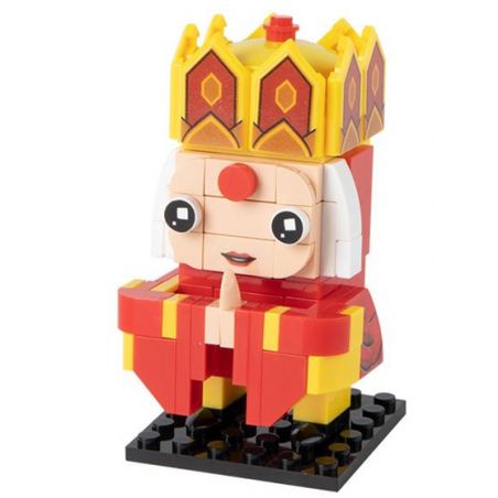CAYI 2502D ĐƯỜNG TAM TẠNG bộ đồ chơi xếp lắp ráp ghép mô hình Brickheadz Nhân Vật Đầu To