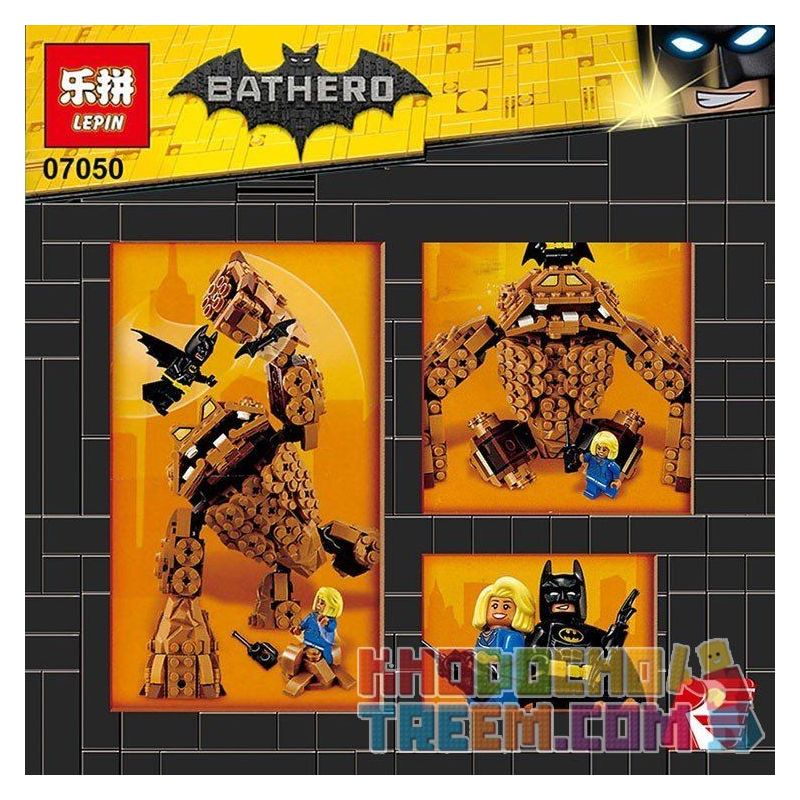 NOT The Lego Batman Movie 70904 Clayface Splat Attack Mudfaces Mud Attack ,  Bela 10632 Lari 10632 LEPIN 07050 SHENG YUAN SY SY870 Xếp hình Tấn Công  Quái Vật Đất Đá giá sốc rẻ nhất