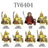 TV 5027 5028 5029 5030 5031 5032 5033 5034 6404 CHÚA TỂ CỦA NHỮNG CHIẾC NHẪN NHÂN VẬT NHỎ 8 LOẠI bộ đồ chơi xếp lắp ráp ghép mô hình The Lord Of The Rings Chúa Nhẫn