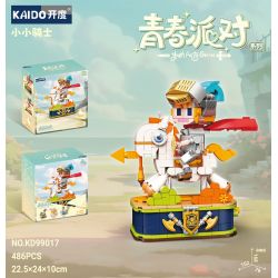 KAIDO KD99017 99017 ĐẢNG THANH NIÊN HIỆP SĨ NHỎ bộ đồ chơi xếp lắp ráp ghép mô hình YOUTH PARTY KNIGHT 486 khối