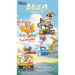 KAIDO KD99017 99017 ĐẢNG THANH NIÊN HIỆP SĨ NHỎ bộ đồ chơi xếp lắp ráp ghép mô hình YOUTH PARTY KNIGHT 486 khối