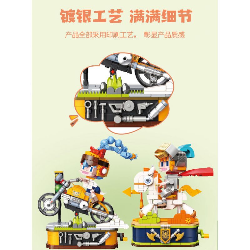 KAIDO KD99017 99017 ĐẢNG THANH NIÊN HIỆP SĨ NHỎ bộ đồ chơi xếp lắp ráp ghép mô hình YOUTH PARTY KNIGHT 486 khối