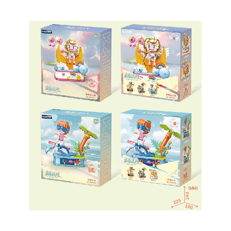 KAIDO KD99017 99017 ĐẢNG THANH NIÊN HIỆP SĨ NHỎ bộ đồ chơi xếp lắp ráp ghép mô hình YOUTH PARTY KNIGHT 486 khối