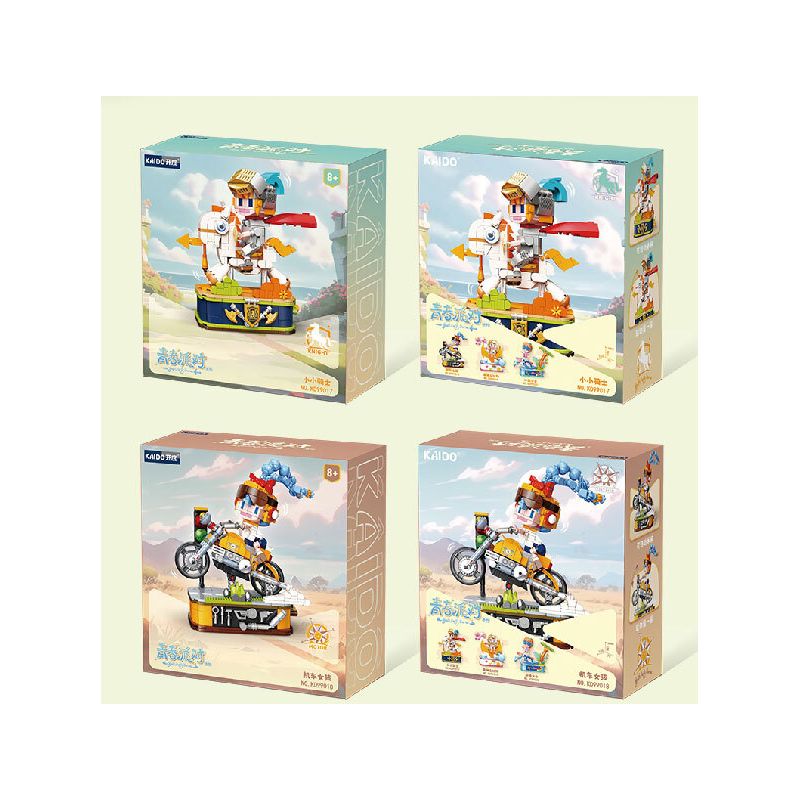 KAIDO KD99017 99017 ĐẢNG THANH NIÊN HIỆP SĨ NHỎ bộ đồ chơi xếp lắp ráp ghép mô hình YOUTH PARTY KNIGHT 486 khối