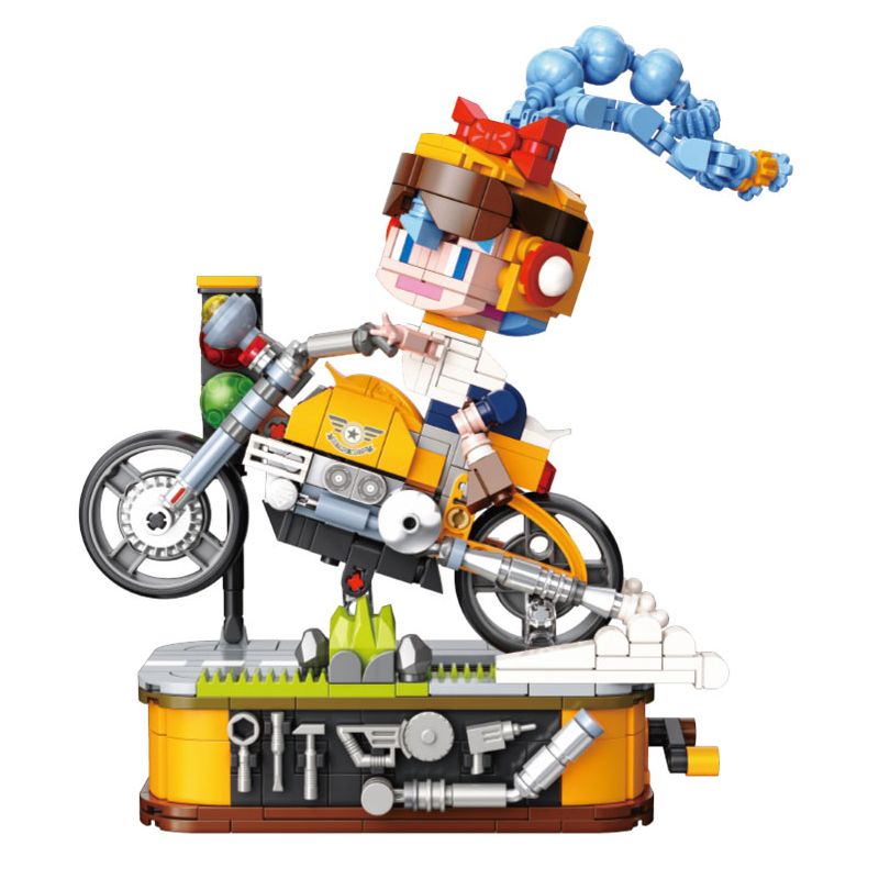 KAIDO KD99018 99018 non Lego BỮA TIỆC THANH NIÊN NHỮNG CÔ GÁI XE MÁY bộ đồ chơi xếp lắp ráp ghép mô hình YOUTH PARTY MOTOR 577 khối