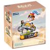 KAIDO KD99018 99018 BỮA TIỆC THANH NIÊN NHỮNG CÔ GÁI XE MÁY bộ đồ chơi xếp lắp ráp ghép mô hình YOUTH PARTY MOTOR 577 khối