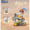 KAIDO KD99018 99018 BỮA TIỆC THANH NIÊN NHỮNG CÔ GÁI XE MÁY bộ đồ chơi xếp lắp ráp ghép mô hình YOUTH PARTY MOTOR 577 khối