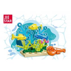 JIESTAR 59048 ĐÁY BIỂN bộ đồ chơi xếp lắp ráp ghép mô hình Creator Sáng Tạo 22 khối