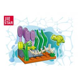 JIESTAR 59050 ĐÁY BIỂN bộ đồ chơi xếp lắp ráp ghép mô hình Creator Sáng Tạo 25 khối
