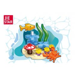 JIESTAR 59056 ĐÁY BIỂN bộ đồ chơi xếp lắp ráp ghép mô hình Creator Sáng Tạo 21 khối