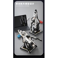 TAKUGI T5005 5005 KHÁM PHÁ KHÔNG GIAN TÀU CON THOI VŨ TRỤ bộ đồ chơi xếp lắp ráp ghép mô hình City SPACE EXPLANATION Thành Phố 1274 khối