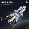 TAKUGI T5005 5005 KHÁM PHÁ KHÔNG GIAN TÀU CON THOI VŨ TRỤ bộ đồ chơi xếp lắp ráp ghép mô hình City SPACE EXPLANATION Thành Phố 1274 khối
