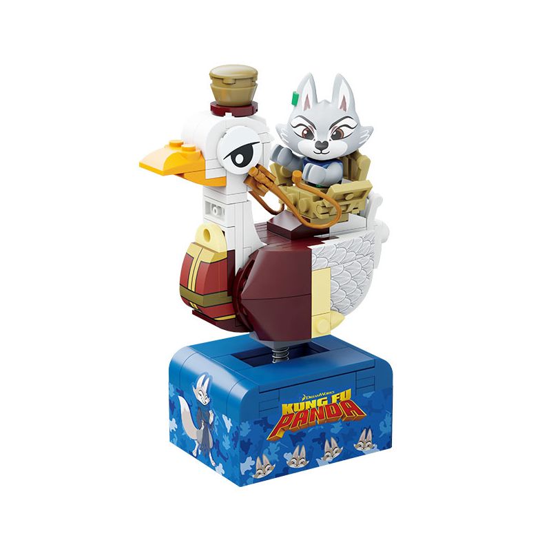 PANTASY 86512 KUNG FU PANDA CRANE XIAO ZHEN bộ đồ chơi xếp lắp ráp ghép mô hình Movie & Game Phim Và Trò Chơi 300 khối