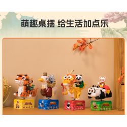 PANTASY 86512 KUNG FU PANDA CRANE XIAO ZHEN bộ đồ chơi xếp lắp ráp ghép mô hình Movie & Game Phim Và Trò Chơi 300 khối
