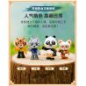 PANTASY 86511 KUNG FU PANDA CRANE TIGER bộ đồ chơi xếp lắp ráp ghép mô hình Movie & Game Phim Và Trò Chơi 300 khối