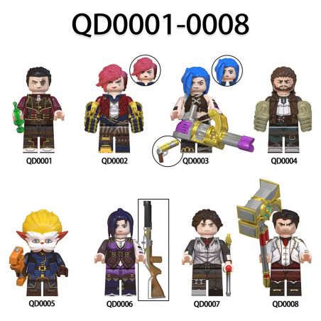 QD0001 0001 QD0002 0002 QD0003 0003 QD0004 0004 QD0005 0005 QD0006 0006 QD0007 0007 QD0008 0008 LIÊN MINH HUYỀN THOẠI MINIFIGURES 8 LOẠI bộ đồ chơi xếp lắp ráp ghép mô hình Movie & Game Phim Và Trò Chơi