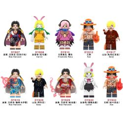 DY_MINIFIGS DY607 DY608 DY610 DY6122 6122 DY617 DY619 DY628 DY629 DY630 DY633 NHÂN VẬT NHỎ ONE PIECE 10 LOẠI bộ đồ chơi xếp lắp ráp ghép mô hình Movie & Game Phim Và Trò Chơi