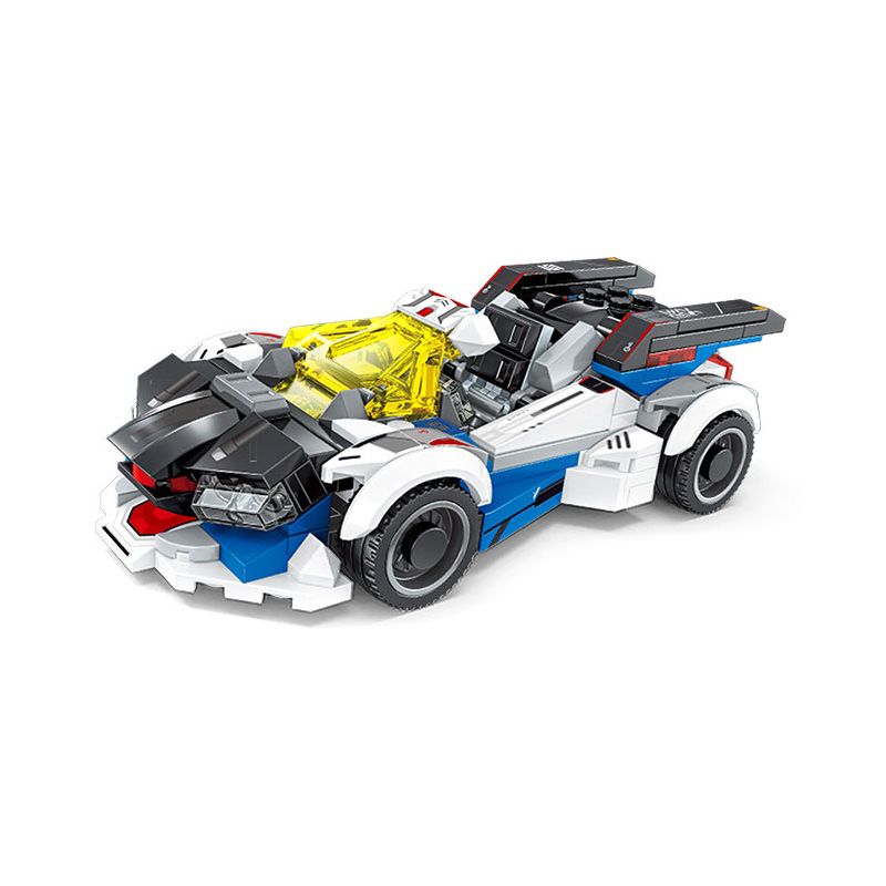 SEMBO 714308 non Lego HẠM ĐỘI TUYỆT VỜI XE NGỰA TỰ DO bộ đồ chơi xếp lắp ráp ghép mô hình Racers Đua Tốc Độ 258 khối
