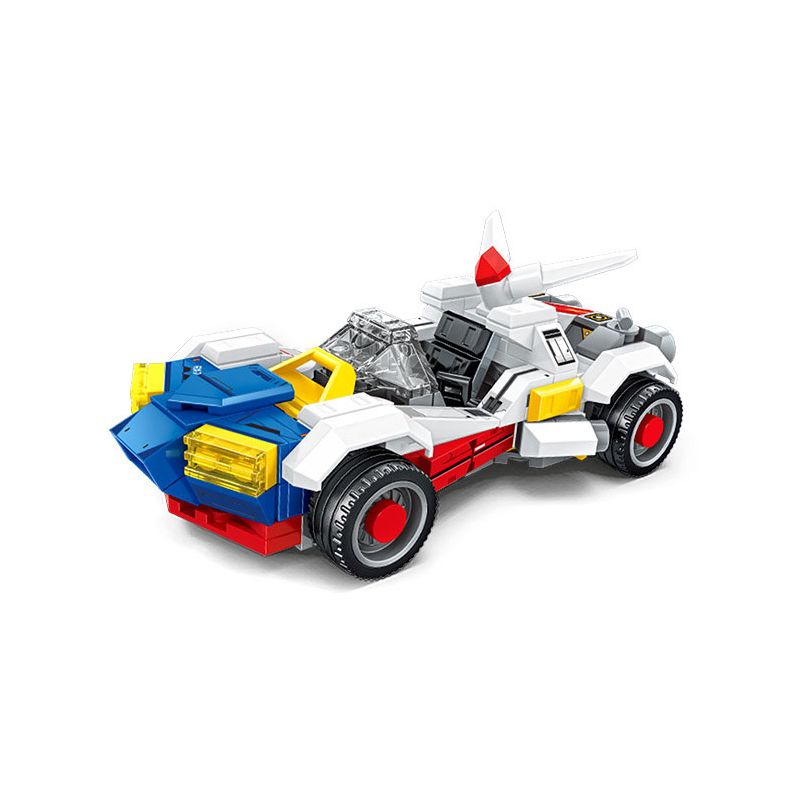 SEMBO 714309 non Lego HẠM ĐỘI TUYỆT VỜI XE NGỰA YUANZU bộ đồ chơi xếp lắp ráp ghép mô hình Racers Đua Tốc Độ 243 khối