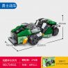 SEMBO 714311 HẠM ĐỘI THÚ VỊ XE NGỰA CHIẾN BINH bộ đồ chơi xếp lắp ráp ghép mô hình Racers Đua Tốc Độ 276 khối