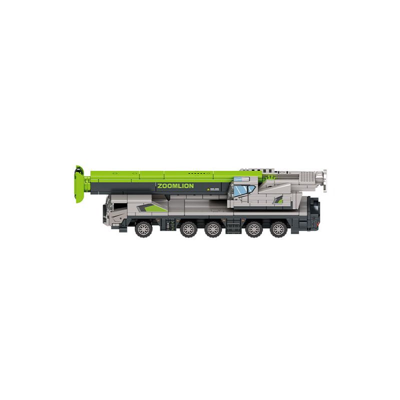 SEMBO 705114 ZOOMLION CẦN CẨU bộ đồ chơi xếp lắp ráp ghép mô hình ZOOMLION TRUCK CRANE 332 khối