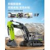 SEMBO 705114 ZOOMLION CẦN CẨU bộ đồ chơi xếp lắp ráp ghép mô hình ZOOMLION TRUCK CRANE 332 khối