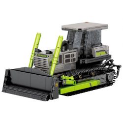 SEMBO 705115 ZOOMLION MÁY ỦI bộ đồ chơi xếp lắp ráp ghép mô hình ZOOMLION BULLDOZER 568 khối