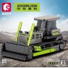 SEMBO 705115 ZOOMLION MÁY ỦI bộ đồ chơi xếp lắp ráp ghép mô hình ZOOMLION BULLDOZER 568 khối