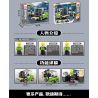 SEMBO 705118 ZOOMLION CẢNH VẬN HÀNH XE NÂNG bộ đồ chơi xếp lắp ráp ghép mô hình City Thành Phố 646 khối