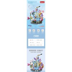 WANGAO 288015 HOA KÈN SAXOPHONE bộ đồ chơi xếp lắp ráp ghép mô hình Creator Sáng Tạo