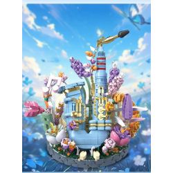 WANGAO 288015 HOA KÈN SAXOPHONE bộ đồ chơi xếp lắp ráp ghép mô hình Creator Sáng Tạo