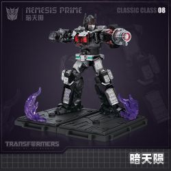 BLOKEES 71155 TRANSFORMERS BEYOND DARK SKYFALL 08 bộ đồ chơi xếp lắp ráp ghép mô hình Movie & Game NEMESIS PRIME Phim Và Trò Chơi