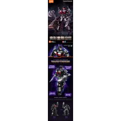 BLOKEES 71155 TRANSFORMERS BEYOND DARK SKYFALL 08 bộ đồ chơi xếp lắp ráp ghép mô hình Movie & Game NEMESIS PRIME Phim Và Trò Chơi