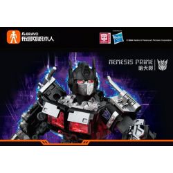 BLOKEES 71155 TRANSFORMERS BEYOND DARK SKYFALL 08 bộ đồ chơi xếp lắp ráp ghép mô hình Movie & Game NEMESIS PRIME Phim Và Trò Chơi