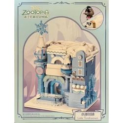 QMAN ENLIGHTEN KEEPPLEY 160Q123S010 VƯỜN THÚ CỦA DISNEY THỊ TRẤN SÔNG BĂNG NHỎ bộ đồ chơi xếp lắp ráp ghép mô hình Movie & Game ZOOTOPIA LITTLE TUNDRATOWN Phim Và Trò Chơi