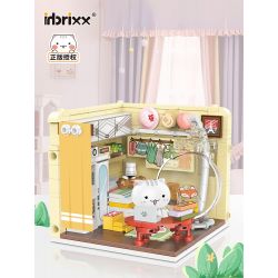 INBRIXX 885003 NẾU LỊCH SỬ LÀ MỘT ĐÀN MÈO PHÒNG BÁNH BAO bộ đồ chơi xếp lắp ráp ghép mô hình Movie & Game Phim Và Trò Chơi 252 khối