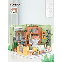 INBRIXX 885004 NẾU LỊCH SỬ LÀ MỘT ĐÀN MÈO PHÒNG CỦA MAHUA bộ đồ chơi xếp lắp ráp ghép mô hình Movie & Game Phim Và Trò Chơi 258 khối