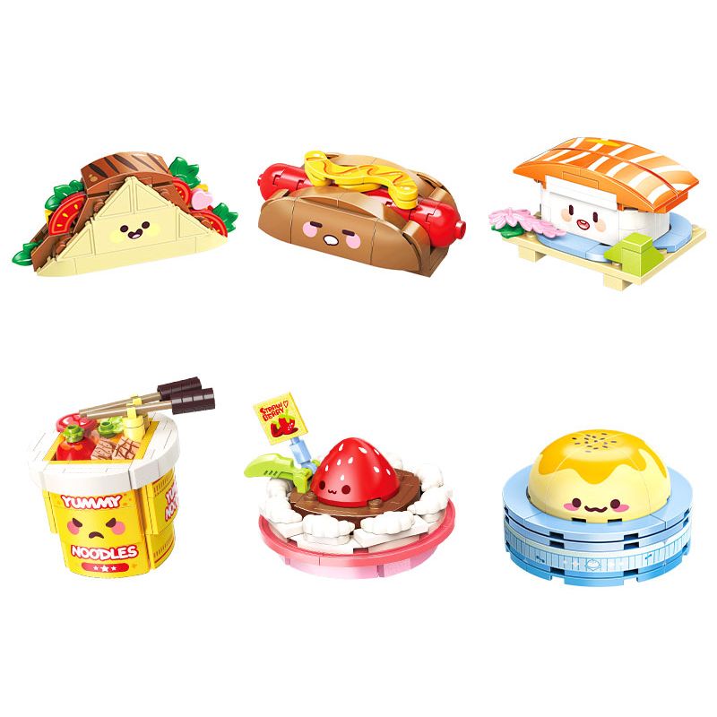 QMAN ENLIGHTEN KEEPPLEY 35017 non  PINPINLE NHÀ HÀNG KAI KEE bộ đồ chơi xếp lắp ráp ghép mô hình Creator Sáng Tạo